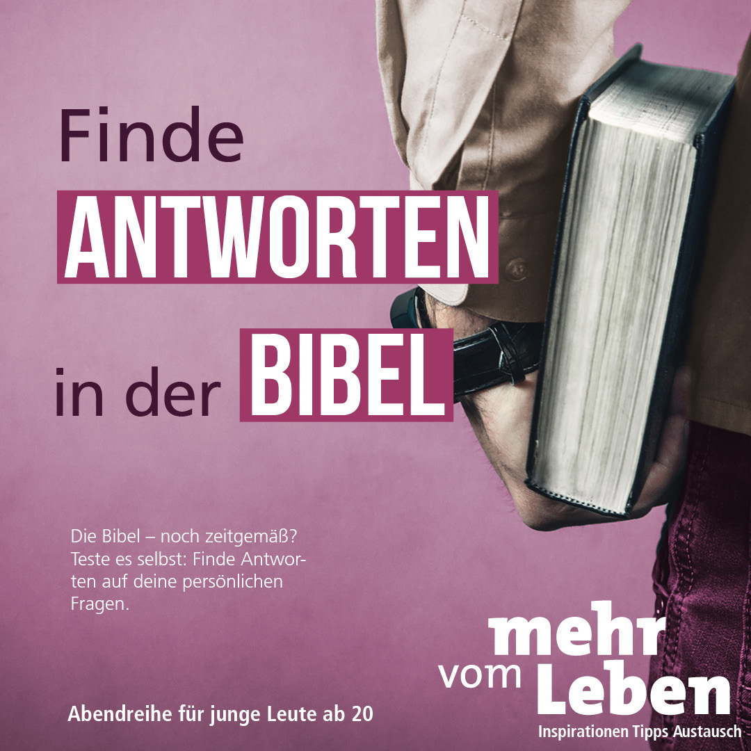 "mehr vom Leben" – Abendreihe für junge Leute in München